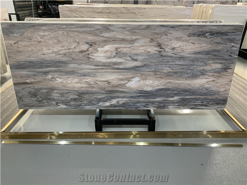 Italy Palissandro Azzurro Blue Sand Marble Marmo Slab