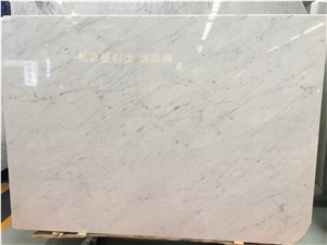 Italy Polished White Bianco Di Carrara Marble Slab And Tile