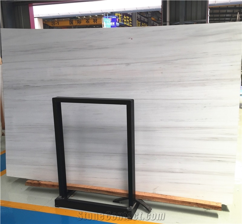 Turkey Bianco Dolomite White Venato Marble For Decoration