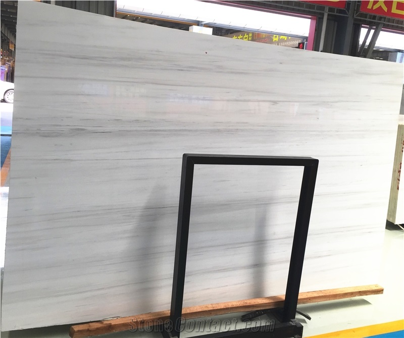 Turkey Bianco Dolomite White Venato Marble For Decoration