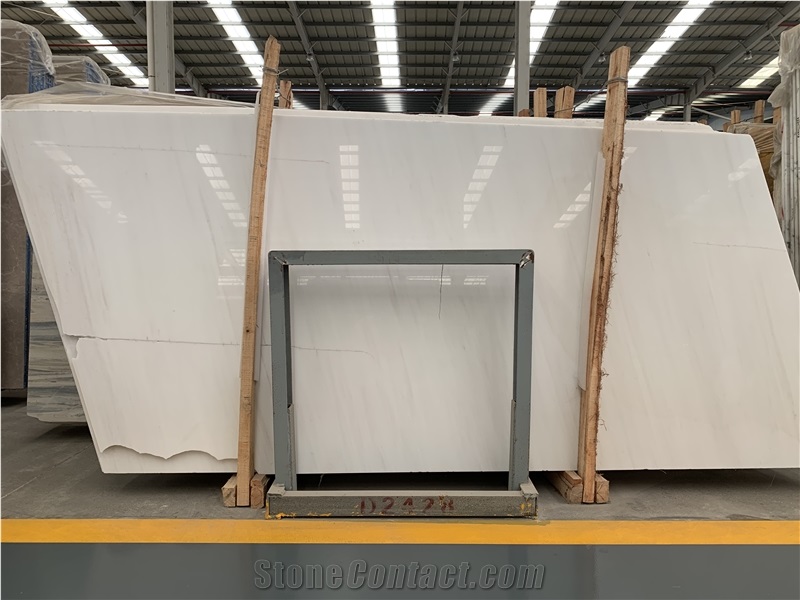 Turkey Bianco Dolomite White Venato Marble For Decoration