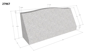 Upright Headstone Directly From Huian Factory