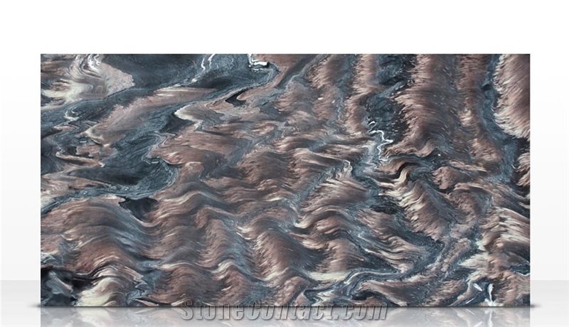 Italy Multicolor Cipollino Ondulato Marble Slabs