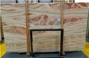 Rainbow Onyx Colorful Stone Slabs