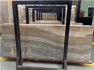 Water Jade White Onyx Half Slabs
