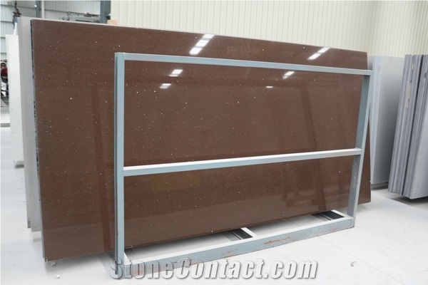 Crystal Dark Brown Quartz From Xzx-Stone