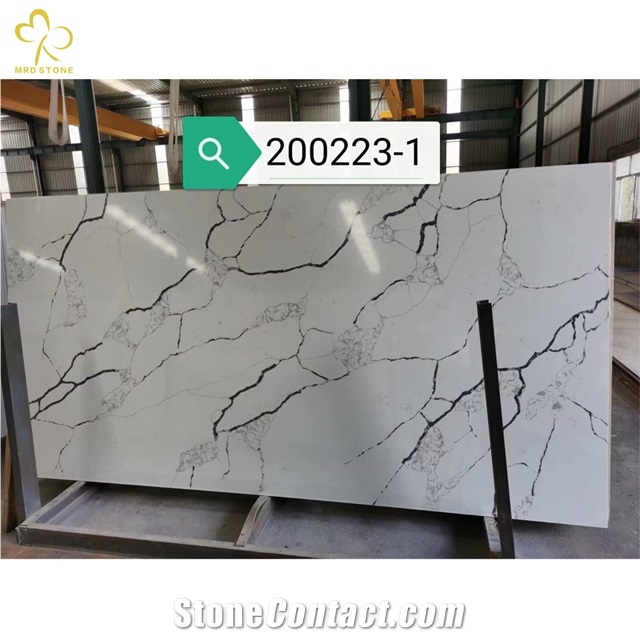 Calacatta White Quartz Suppliers Engineered Quartz Stone