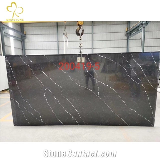 China Quartz Slab Factories Calacatta Quartz Stone