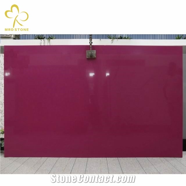 Engineered Pure Purple Supplier Quartz Slabs