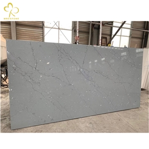 Gray Quartz Slab Calacatta Artificial Quartz