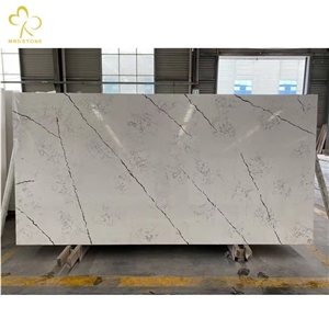 Natural Style Marble Look New Calacatta Quartz Slab