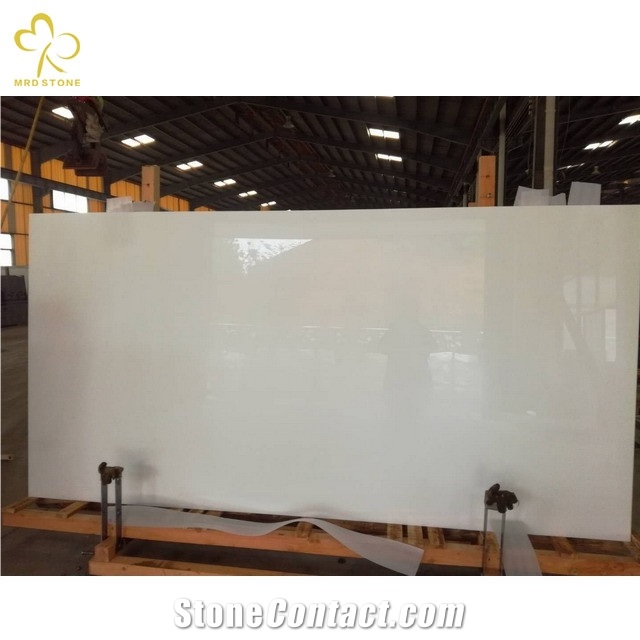 Pure White Nano Glass Stone From China Factory