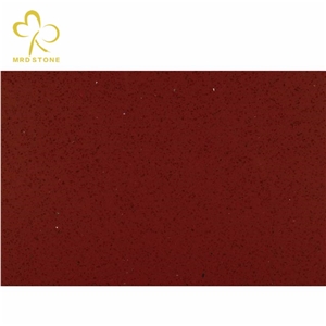 Quartz Slab Crystal Red Big Slabs Engineered Stone