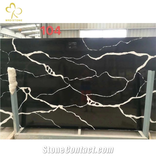 Quartz Stone Factory Calacatta Quartz Slabs