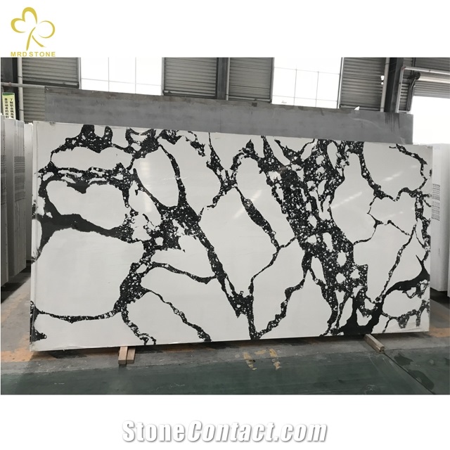 Quartz Stone Supplier Calacatta Marble White Quartz Stone