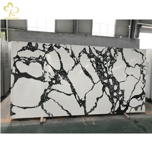 Quartz Stone Supplier Calacatta Marble White Quartz Stone