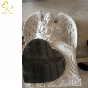 Angel Heart G603 G654 Granite Monument Headstone