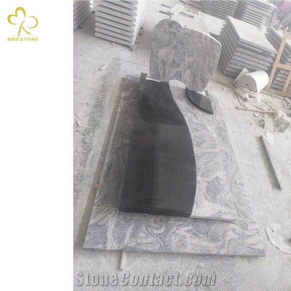 China Juparana Granite Monument Gravestone