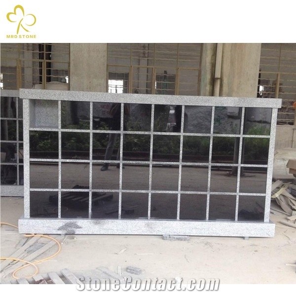 Grey Black Granite Columbarium
