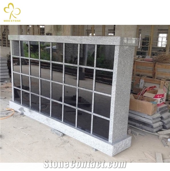 Grey Black Granite Columbarium