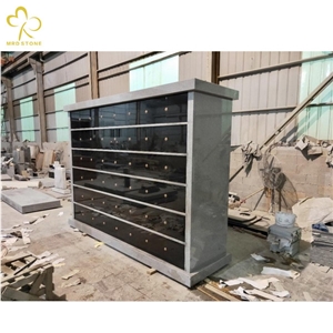 Grey Black Granite Columbarium
