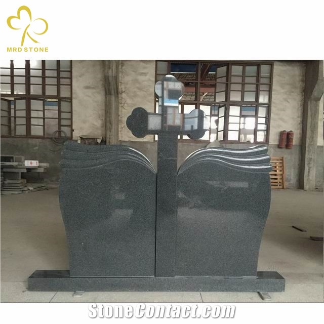 Original G654 Granite Romania Style Cross Monument