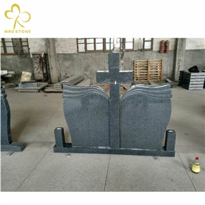 Original G654 Granite Romania Style Cross Monument