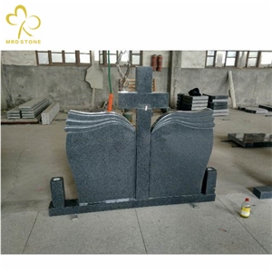 Original G654 Granite Romania Style Cross Monument
