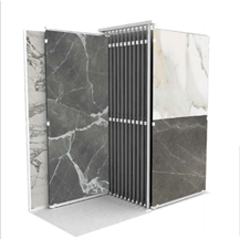 Metal Spin Sliding Display Rack For Ceramic Tiles,Big Slab