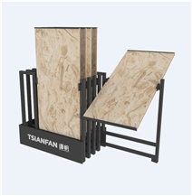 Slab Tile Spin Display Stand Rack
