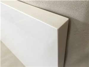 Artificial Stone Countertop Pure White Quartz For Kitchen