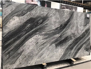 Polished Abbott Grey Abba Ash Marble Floor/Wall Tiles