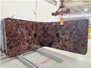 Rosso Levanto Marble Slabs