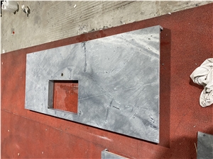 Chinese Atlantic Grey Granite Kitchen Countertop