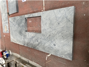 Chinese Atlantic Grey Granite Kitchen Countertop