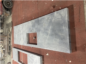 Chinese Atlantic Grey Granite Kitchen Countertop