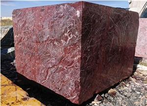 Sivas Cherry Marble Blocks, Red Marble Blocks