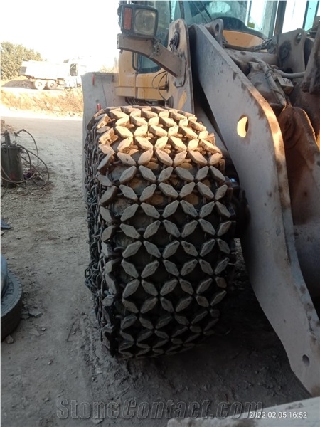 Tyre Protection Chain 26.5R25 ,CAT966,WA500,Volvo L180,Kawasaki ZV95