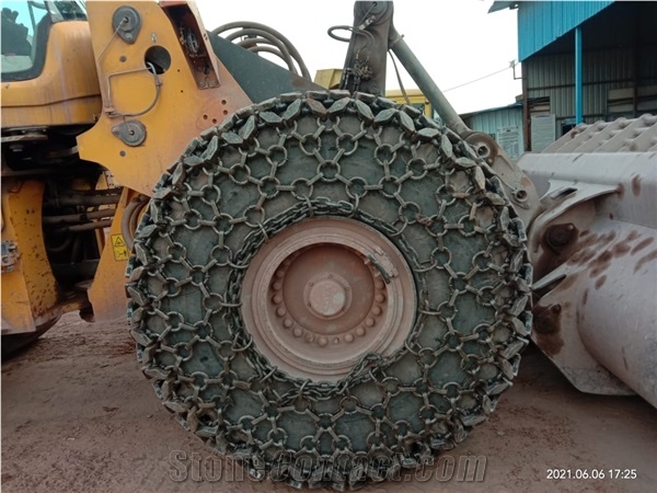 Tyre Protection Chain 26.5R25 ,CAT966,WA500,Volvo L180,Kawasaki ZV95
