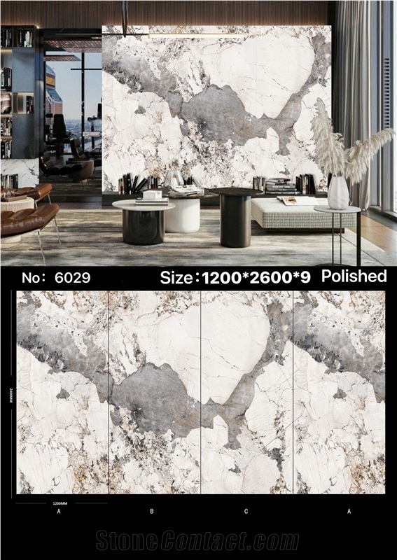 China Multicolor Sintered Stone Slabs
