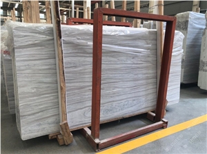 Greece Wooden White Good Quality Stable Marble Slabs Greece Wooden White Good Quality Stable Marble Slabs
