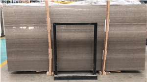 Grey Wood Grain China Marble Slabs