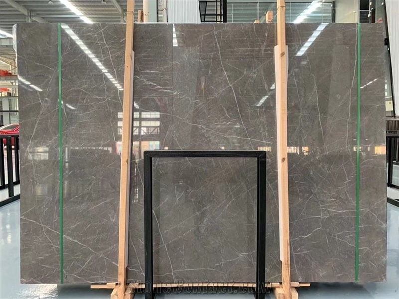 Italian Grey Delicate Unusual Marble Slabs China