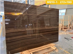 Obama Wood Marble Brown Slabs Elegant Sharp