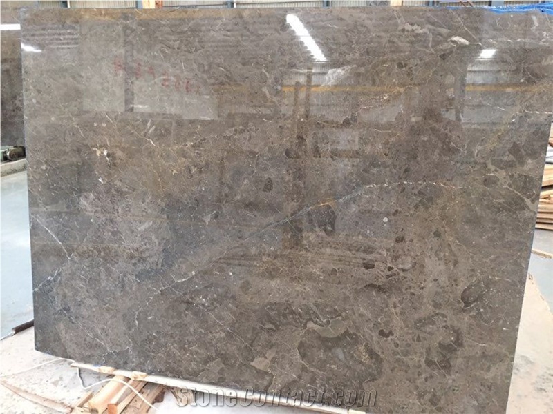 Sicily Grey Bright Luster Gray Wood Grain Marble Slabs