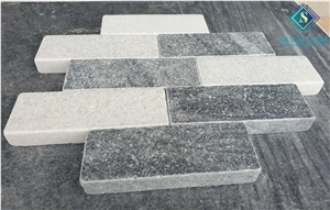 Tumbled Black And White Wall Panel Cladding