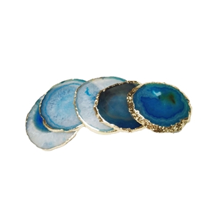 Blue Onyx Lap Tray Marble Tray For Perfume/Food/Coffee