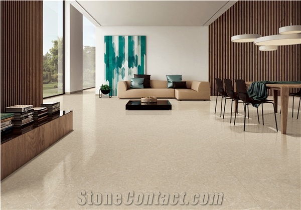 Cream Color Large Format Sintered Stone Tile
