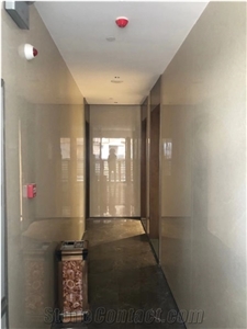 Cream Color Large Format Sintered Stone Tile