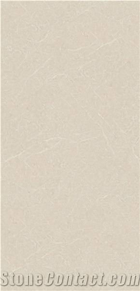 Cream Color Large Format Sintered Stone Tile